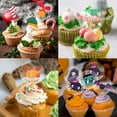 thumbnail image 4 of Blank Acrylic Cupcake Toppers, Round Cupcake Topper with Sticks, DIY Dessert Table Cupcake Signs, Suitable for Birthdays, Weddings, Christmas, Baby Showers Cake Decoration, 4 of 6