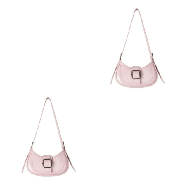 VONKY Convenient And Practical Underarm Bag For Hands-free Experience Wide Application Shoulder Bags Gifts dark brown 2Set