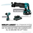 thumbnail image 4 of Makita XWT06RB 18V LXT Li-Ion Compact Cordless 3/8" Impact Wrench Combo Kit, 4 of 6