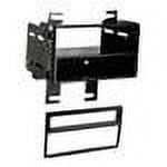 Metra - Dash Kit for Select 2011-2015 Nissan Rogue/Rogue S and SV with SL Pkg - Black