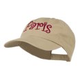 thumbnail image 2 of Wording of Paris Embroidered Cap - Khaki OSFM, 2 of 5