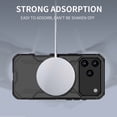 thumbnail image 4 of Kryonix for iPhone 17 Pro Max Case with Built-in Magnetic Ring, Heat Dissipation, Four-Corner Airbag Drop Protection, Black/Blue/Purple, 4 of 9