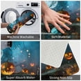 thumbnail image 4 of Bathroom Rugs Non Slip Washable - Spooky Halloween Kitchen Mats for Floor, Area Rugs for Entryway Rugs Indoor, Laundry Bathroom Room Door Rug with Rubber Backing 20x31.5in, 4 of 8