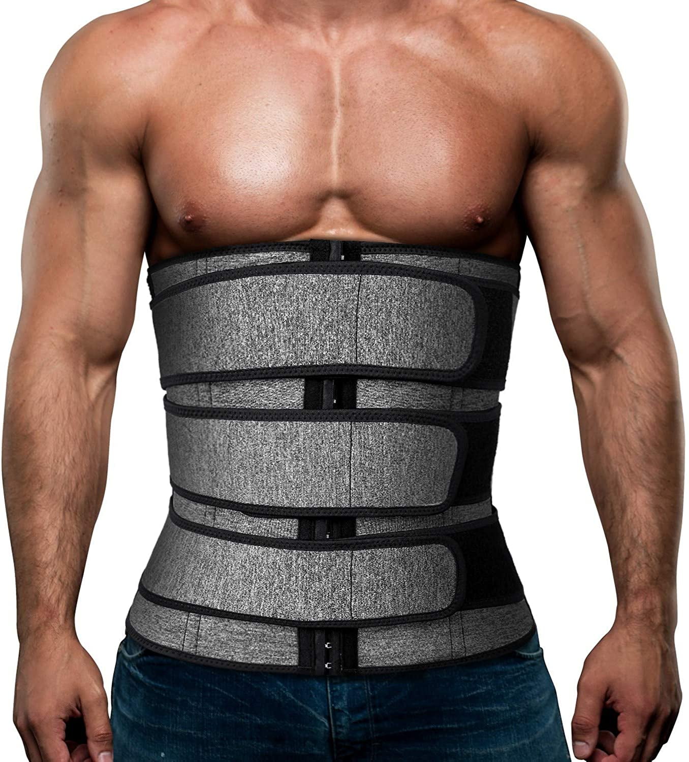 Sauna Hot Suit Shaper Men Slimming Belly Belt Corset 100% Neoprene 2.5mm Vest 