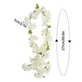thumbnail image 2 of Artificial Flowers for Outdoors Eurobuy Artificial Flower Garland Silk Vine Hanging Suitable for Home Wedding Party Decoration (C), 2 of 2