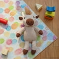 thumbnail image 2 of Small Knit Bull Plush, Brown, 12", Easter by Way To Celebrate, 2 of 6