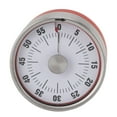 thumbnail image 2 of Mechanical Countdown Timer, Stainless Steel Kitchen Timer with Magnetic Base Visual Countdown Timer for Cooking Study Sports, 2 of 7