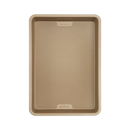 GoodCook BestBake Nonstick Textured Carbon Steel Oblong Pan, 9" x 13", Bronze