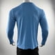 thumbnail image 4 of pstuiky camisa de manga larga para hombre, Suéter de punto con cuello en V para hombre, para deportes y fitness, de manga larga, color liso, informal, de manga larga, con cuello en V. xxl, 4 of 8