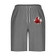thumbnail image 4 of Pantalones Cortos Casuales para Hombre Imprimir con Bolsillos Pantalones de Playa de Cintura Elástica, Pantalones Cortos de Cintura Elástica para Hombre, 4 of 5