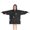 Black Night Sky, variant on Black Planet Moon Pattern Blanket Hoodies for Kids 6-13YR Oversize Wearable Blanket Hoodies for Boys Girls Teens