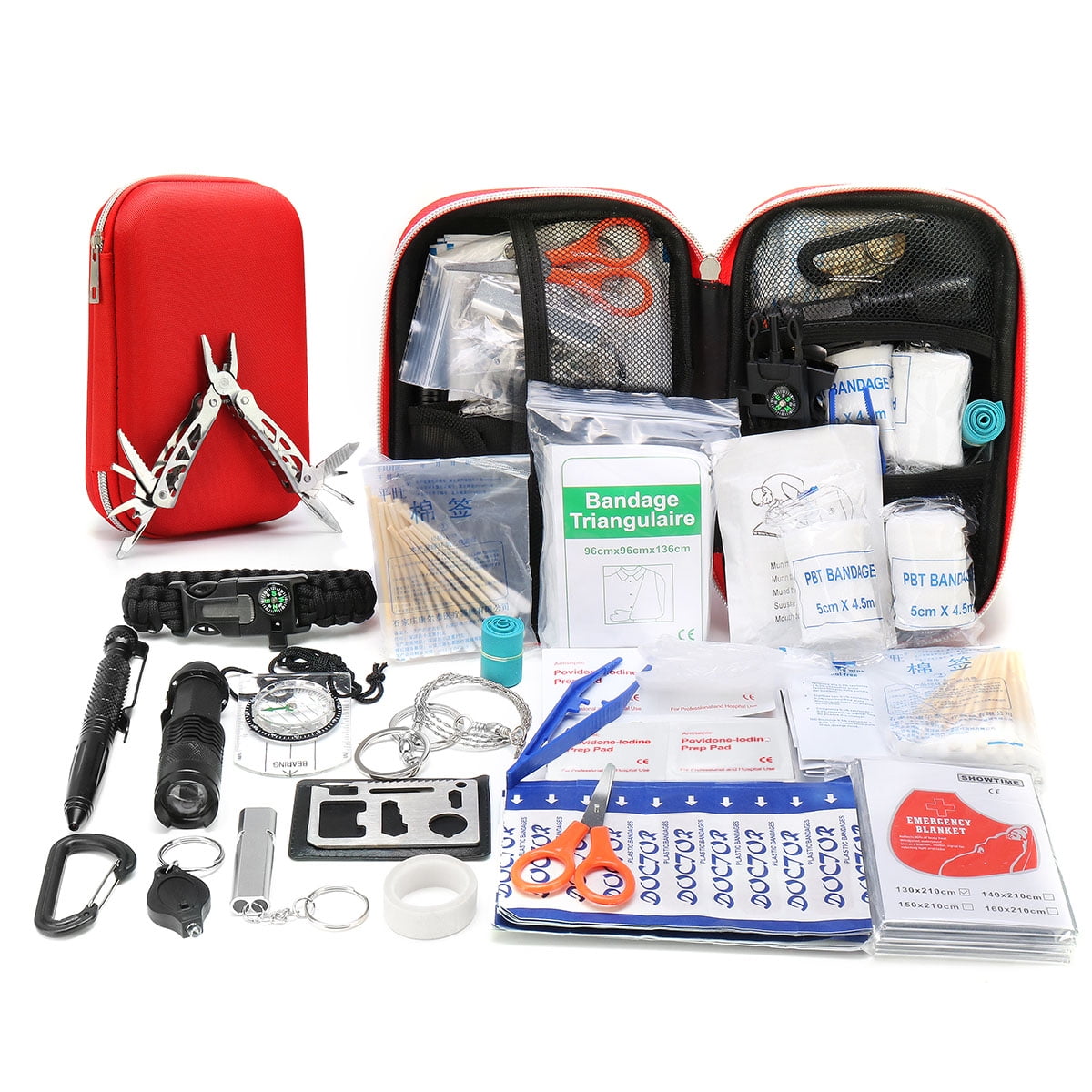 hiking survival kit