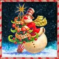 thumbnail image 1 of Christmas Snowman-Full Round Diamond Painting 30*30cm, 1 of 10