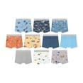 thumbnail image 2 of Hanes Infants/Toddlers Boxer Briefs Underwear Pack, 10-Pack, Days of the Week Toddler Boys' Underwear, 2 of 7