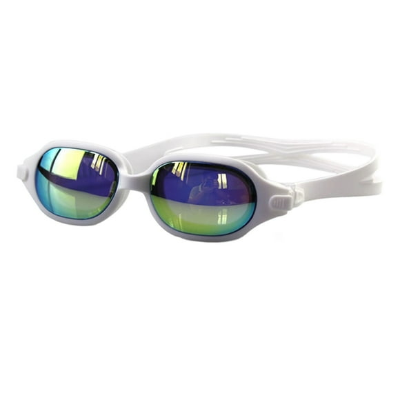 Hearth & Gear Lunettes de Natation pour Adultes et Lunettes de Compétition Anti-Buée Hommes et Femmes Plaque Argentée Cool Équipe de Natation Flotteurs pour l'Océan Flotteurs de Piscine pour Enfants Grands Planches de Flottaison Gonflables
