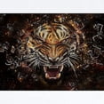 thumbnail image 2 of CafePress - Angry Tiger Breaking Through Glass Body Suit - Long Sleeve Cotton Baby Bodysuit, 2 of 4