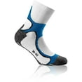 thumbnail image 2 of Rohner Unisex Calcetines de Running Quarter, paquete de 2 - Calcetines básicos para exteriores, calcetines deportivos Blanco/Azul 35-38, 2 of 2