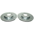 thumbnail image 2 of Power Stop Rear Pair of Drilled and Slotted Brake Rotors JBR1903XPR, 2 of 4
