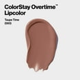 thumbnail image 3 of Revlon ColorStay Overtime Longwearing Gloss Lipstick with Vitamin E, 560 Taupe Time, 0.07 fl oz, 3 of 8