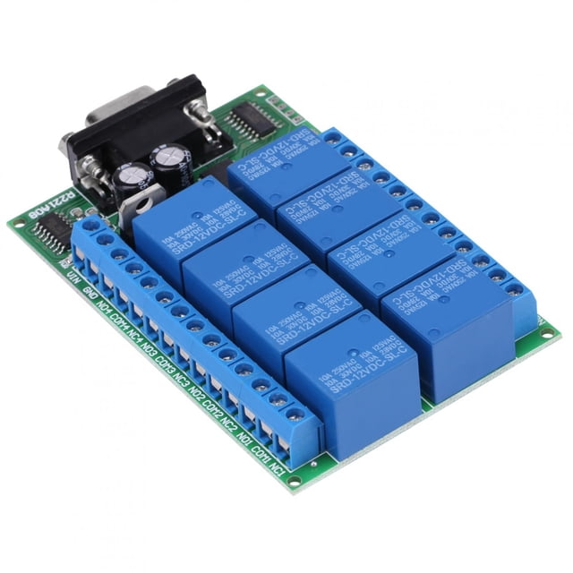 10A DC Module Relais de Commande à Distance 12V, Relais de Maison Intelligente, Maison Intelligente pour Contrôle Industriel