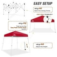 thumbnail image 6 of EAGLE PEAK 8 x 8 Slant Leg Lightweight Instant Canopy Tent, 6 of 8