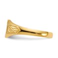 thumbnail image 3 of 14k Yellow Gold 7.0x8.5mm Signet Ring, 3 of 9