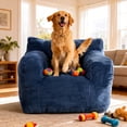 thumbnail image 5 of Foam Filled Bean Bag Chair, Plush Corduroy Lazy Sofa, 5 of 8