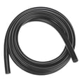 thumbnail image 1 of Tubería de silicona Uxcell, 11/32 pulgadas (9 mm) ID x 15/32 pulgadas (12 mm) OD, tubo de vacío de goma de silicona, 8 pies (2.5 m) manguera de agua de alta temperatura aire [Negro], 1 of 7