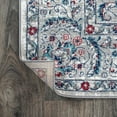 thumbnail image 6 of JONATHAN Y MODERN PERSIAN Vintage Runner Rug, 2 x 8, Light Gray/Red, 6 of 8