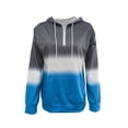 thumbnail image 3 of Liacowi Women Juniors Hoodie Sweatshirt Contrast Color Long Sleeve Pullover Tops Casual Streetwear for Teen, 3 of 7