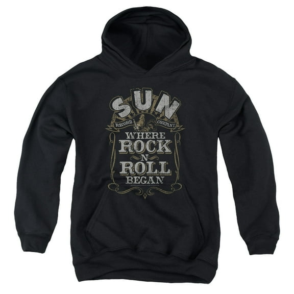 Sun - Where Rock Began - Youth Hooded Sweatshirt - Medium