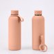 thumbnail image 2 of ¡Gran oferta! Botella de agua portátil para deportes al aire libre, taza aislada de boca pequeña de acero inoxidable con mango portátil de 500ml, 2 of 3