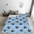 thumbnail image 5 of Pofeuu french Bulldog Face Print Ultra-Soft Micro Fleece Blanket,for Bed Or Sofa,All Season Throw Blankets Flannel Blanket-50"x40", 5 of 7