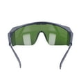 thumbnail image 1 of Protection Glasses,  Safe Goggles Scratch Resistant Green Lens Blue Frame Faster Light Response 740-1100nm  for Optical Fiber Projects, 1 of 7