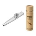 thumbnail image 1 of Unique Bargains Kazoo Musical Instrument Aluminum Alloy Silver with Beautiful Gift Cylindrical Box, 1 of 7