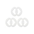 thumbnail image 1 of INSPIRE CHIC Bra Shoulder Strap Clips Buckles Bra Strap Anti-Slip Buckles Straps for Women Clear-Gourd Shape, 1 of 6