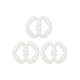 thumbnail image 1 of CLIPS Y BROCHES PARA TIRANTES DE SOSTÉN INSPIRE CHIC, BROCHES ANTIDESLIZANTES PARA MUJER, FORMA DE CALABAZA TRANSPARENTE, 1 of 6