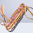 thumbnail image 2 of 8 pulseras trenzadas coloridas hechas a mano, de hilo tejido, para muñeca y tobillo, para mujer y niña (color aleatorio), 2 of 5