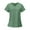 Green_06#624b, variant on Hearthz Scrub Tops Women Short Sleeve V Neck Women Tops Trendy Nursing Uniforms with Pocket