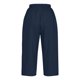 thumbnail image 5 of Pantalones de Lino de Mujer con Bolsillos Mono de Color Sólido, Mezcla de Algodón Cómodo para el Hogar Y el Uso Diario, 5 of 7