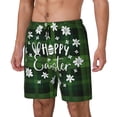 thumbnail image 2 of Haiem Happy Easter Men'S Quick-Dry Swim Trunks: Comfortable Beach Shorts With Mesh Lining And Pockets - Ideal For Swimming And Sunbathing Large, 2 of 9