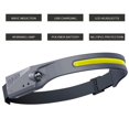 thumbnail image 4 of Luz de trabajo al aire libre recargable con sensor de faro LED COB (gris), 4 of 7