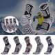thumbnail image 4 of Calcetines de invierno más gruesos de esquí termal para los hombres las mujeres respirables corriendo calcetines de ciclismo deportes de escalada de senderismo 5 pares qarigey OD013844-00, 4 of 6
