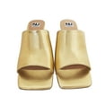 thumbnail image 2 of Ninety Union Florence Metal Heel Slide, Gold, 12, 2 of 5