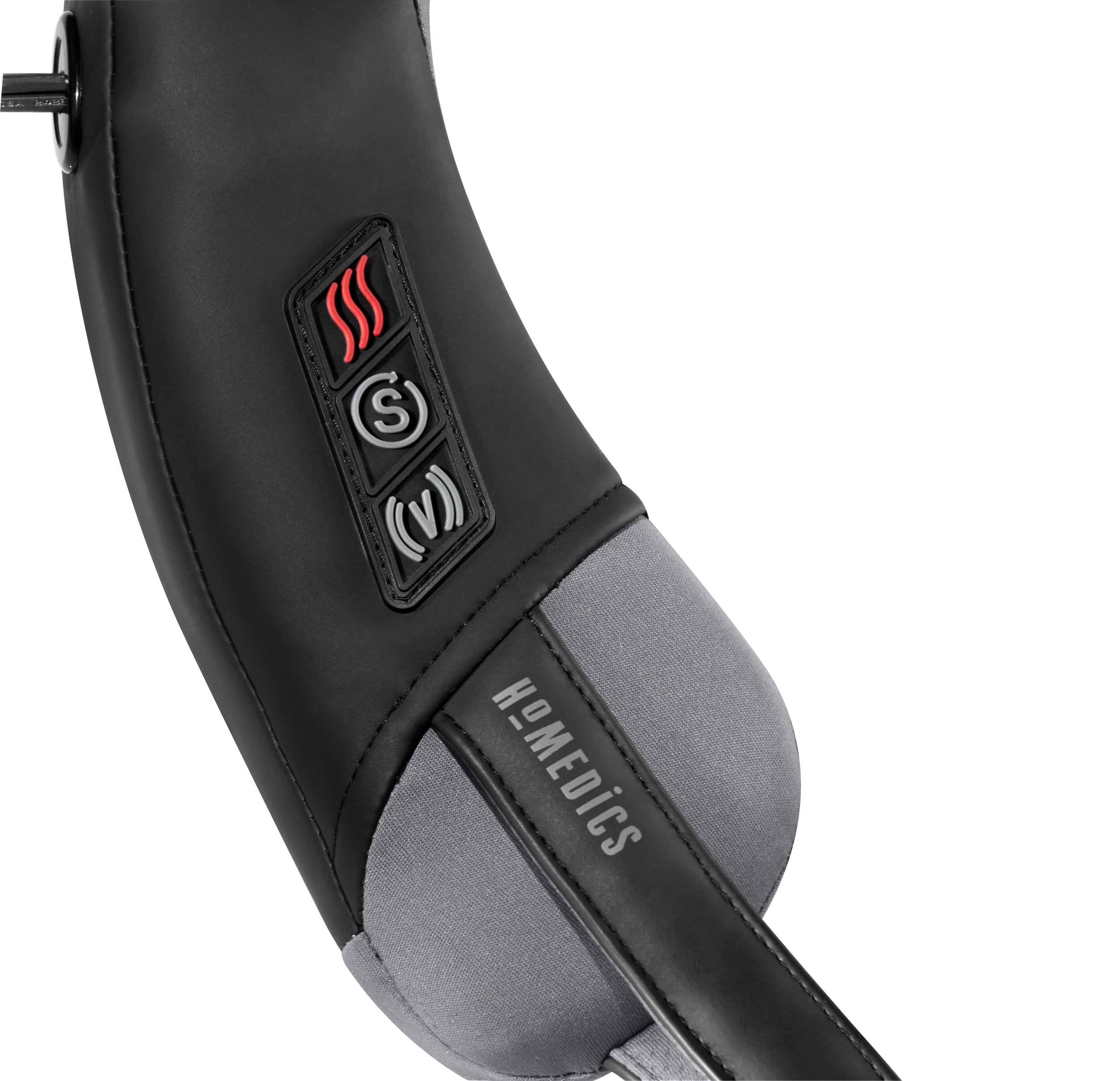 HoMedics Pro Therapy Vibration Neck Massager with Heat Black/Gray  NMSQ-217HJ - Best Buy