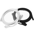 thumbnail image 3 of Miangastore Smartwatch Case Cover Galaxy Watch5 Pro Silver Tempered Glass 2Pcs 2.04X1.85X0.39in, 3 of 8