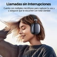 thumbnail image 3 of Auriculares inalámbricos. Cancelación activa del ruido, modo transparente, audio espacial, auriculares Bluetooth con cómodas almohadillas de proteína, 24 horas de autonomía para viajar/trabajar,Negro, 3 of 7