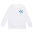 thumbnail image 4 of PMVFHDE Chandail en Molleton d'Automne Mode Décontractée pour Filles Imprimé à Manches Longues Blanc,110, 4 of 7
