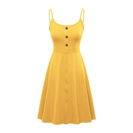 

QIPOPIQ Maternity Dress Clearance Woman Solid Sling Buttons Pregnant Feeding Casual Dress Maternity Nursing Dress
