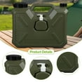 thumbnail image 6 of simhoa Water Container with Faucet Outdoor Camping Jug Multifunctional Portable Water Carrier Tank for RV Backpacking Picnic Camping 18L, 6 of 9